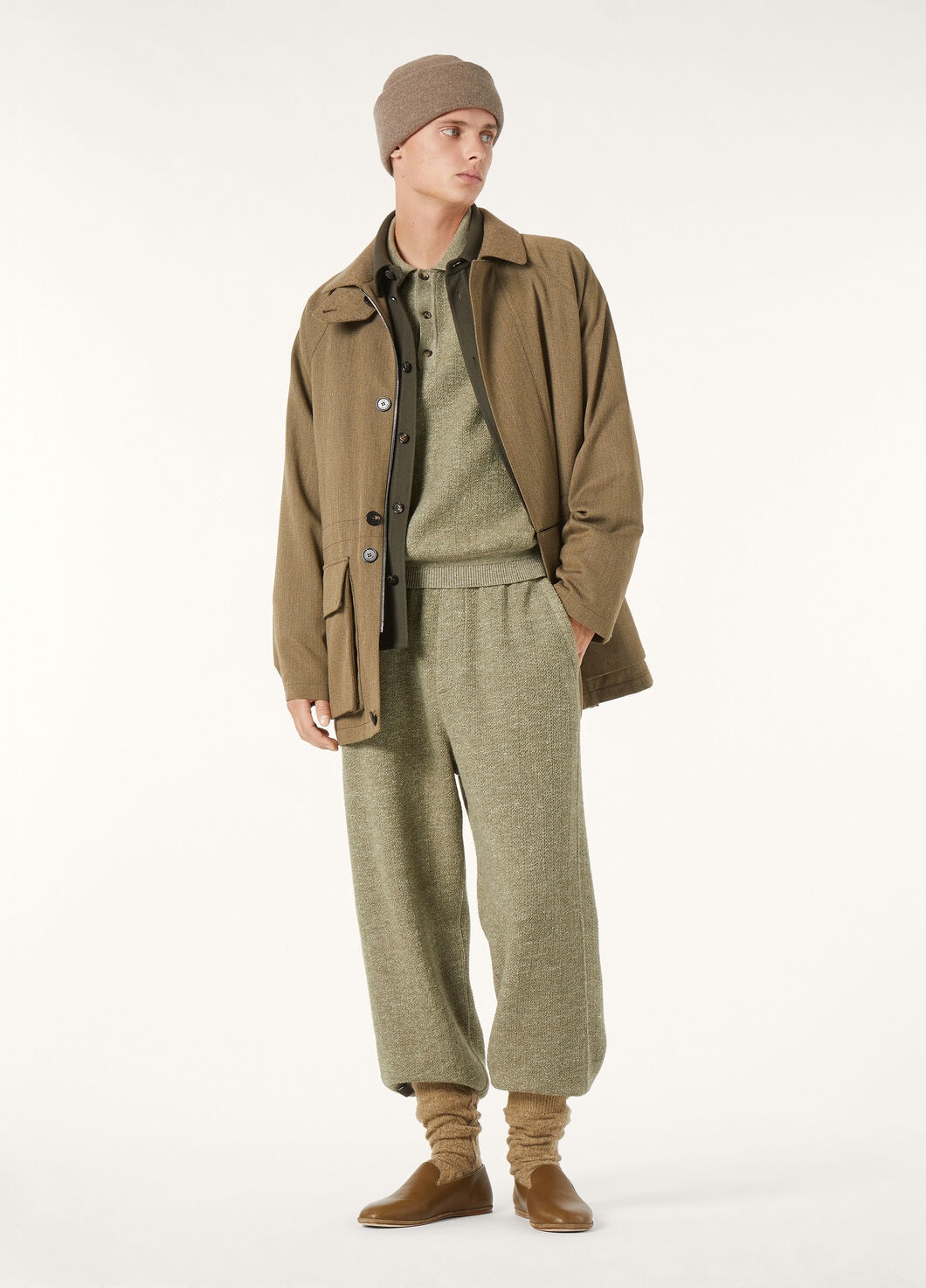 CELLINA PANTS MOULINE WOOL LINEN SILK_FAP2959_519P_1