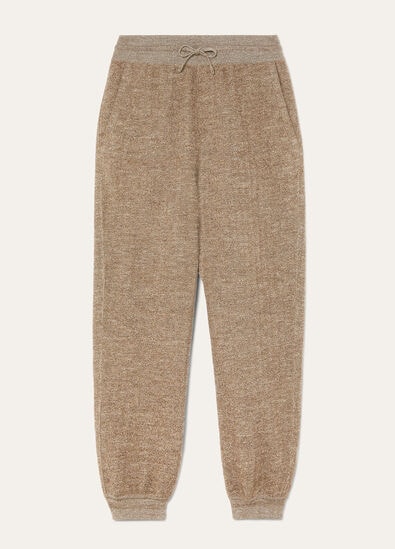 CELLINA PANTS MOULINE WOOL LINEN SILK