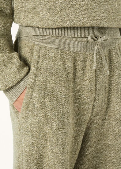 CELLINA PANTS MOULINE WOOL LINEN SILK