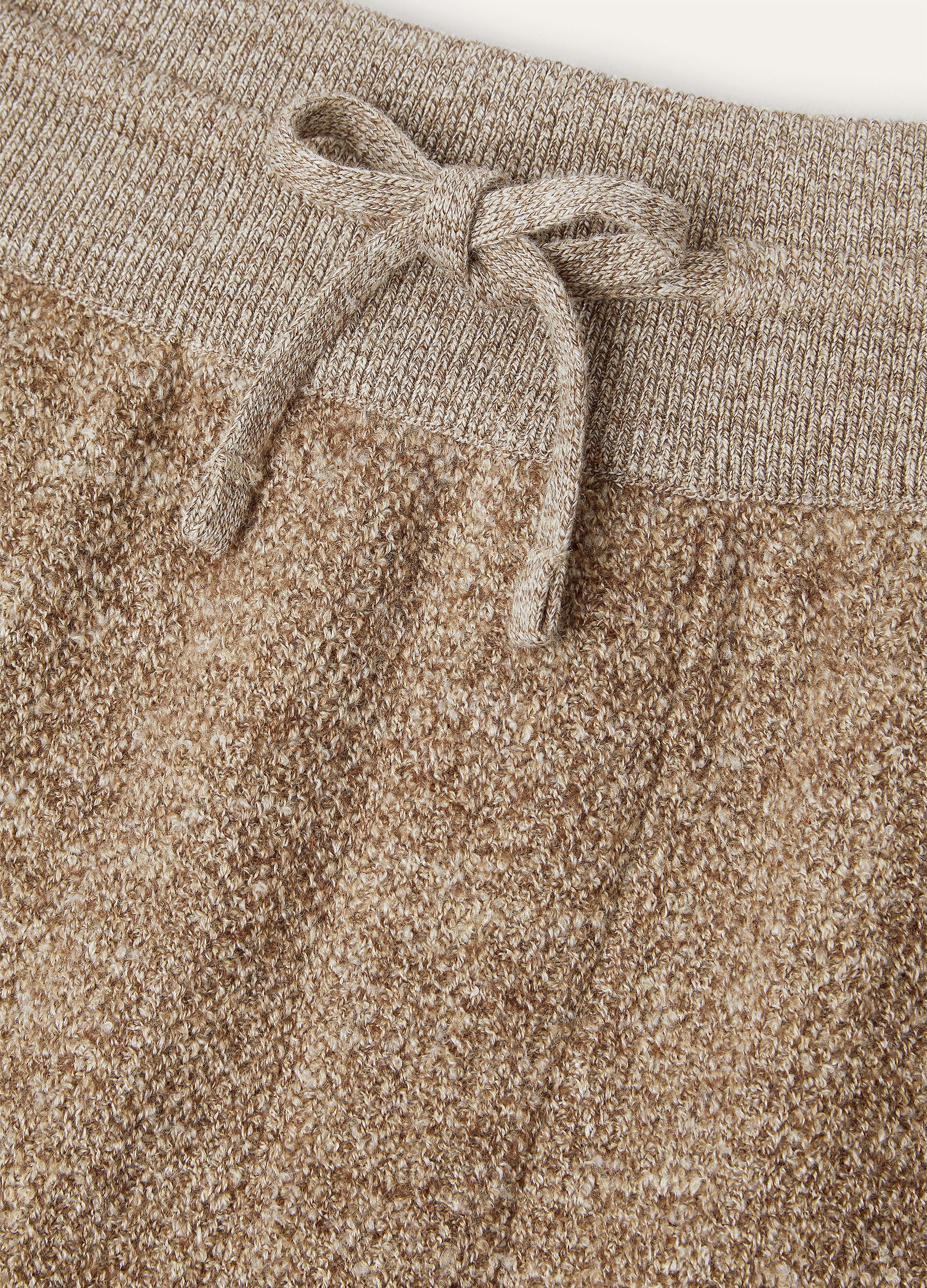 CELLINA PANTS MOULINE WOOL LINEN SILK