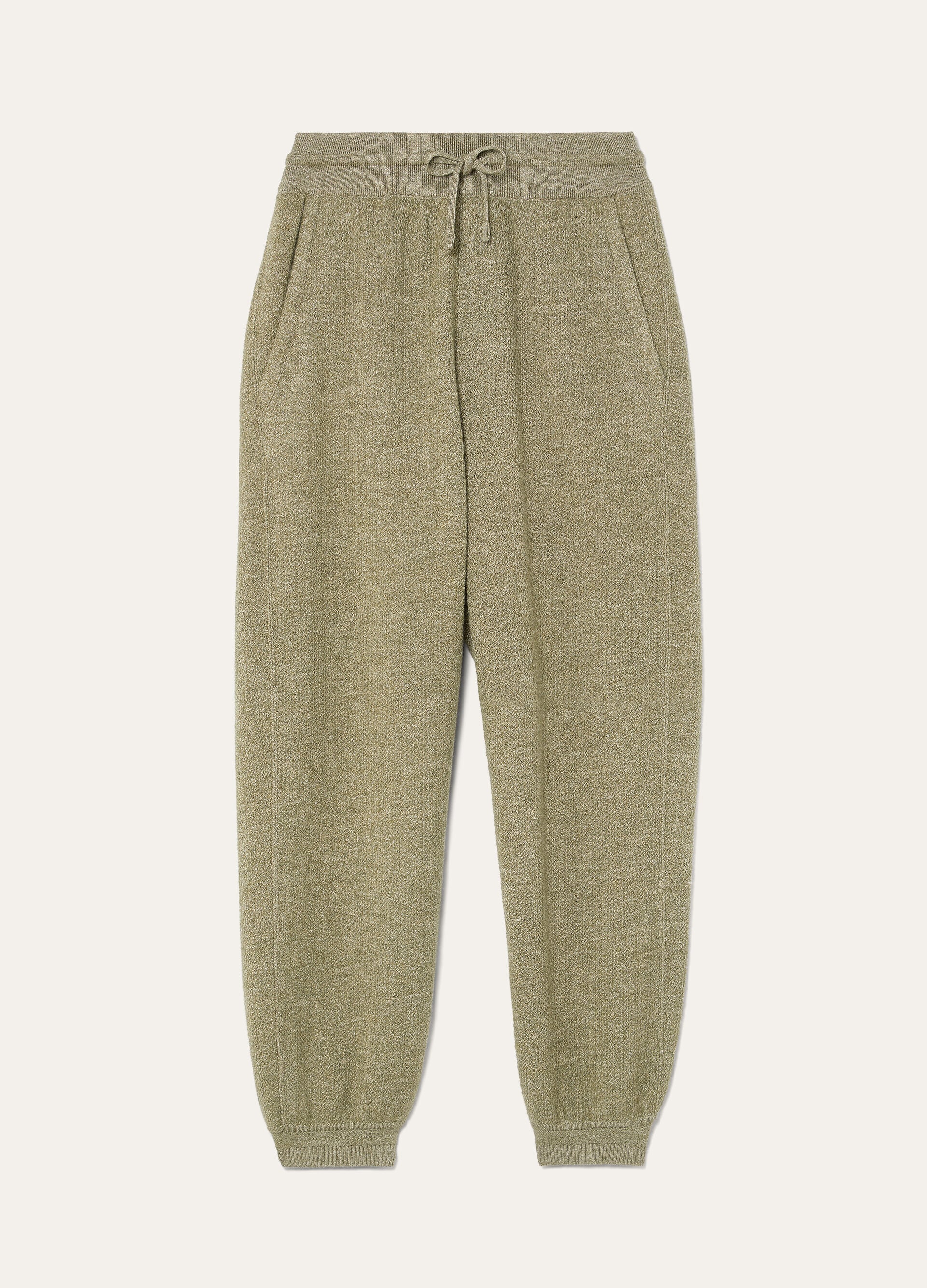 CELLINA PANTS MOULINE WOOL LINEN SILK