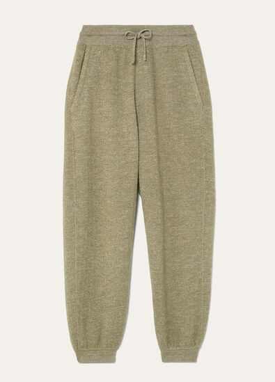 CELLINA PANTS MOULINE WOOL LINEN SILK