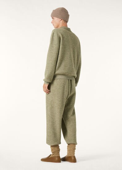 CELLINA PANTS MOULINE WOOL LINEN SILK