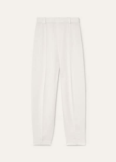 BOB TROUSERS LIGHT LINEN CREPE