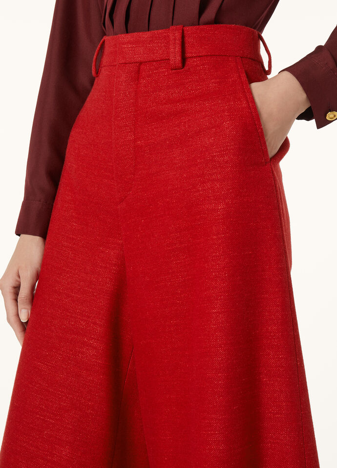 DRAKE TROUSERS LIGHT MELTON CASH WOOL_FAP2973_R0DJ_2