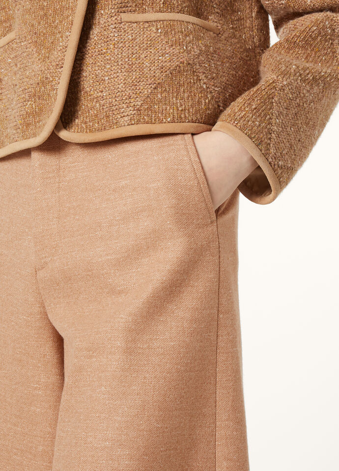 DRAKE TROUSERS LIGHT MELTON CASH WOOL_FAP2973_E0EP_2
