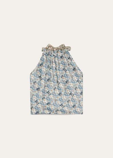 ANNET TOP CARDO VENEZIANO SILK