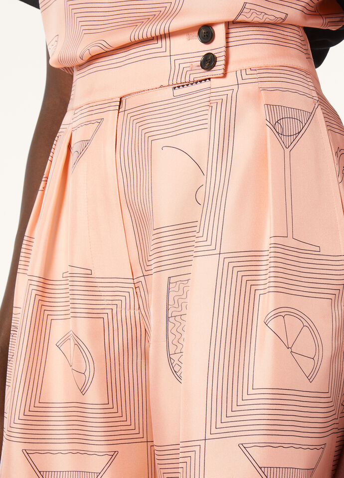 DORIN BERMUDA LORO PIANA APERITIVO TWILL_FAP3026_T1OT_2