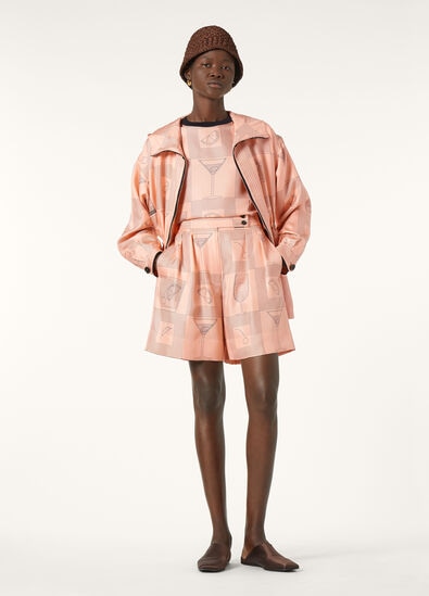 DORIN BERMUDA LORO PIANA APERITIVO TWILL