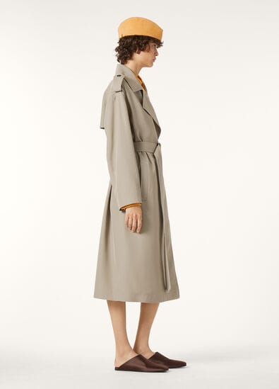 GALE TRENCH TWILL SILK