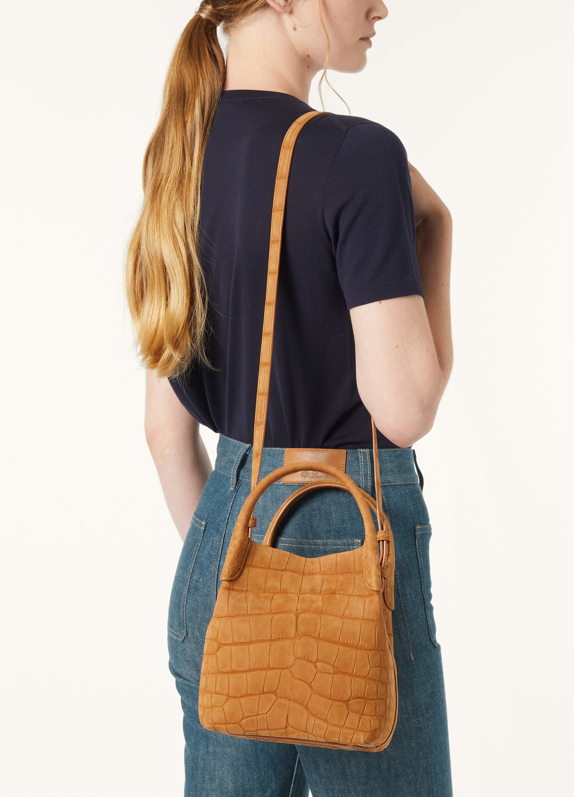 BALE SMALL NUBUCK ALLIGATOR