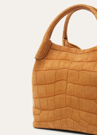 BALE SMALL NUBUCK ALLIGATOR