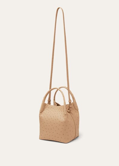 BALE SMALL OSTRICH SADDLE FINISH