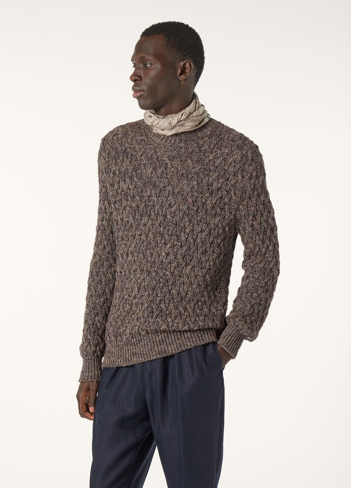 TORRIGGIA CREWNECK SWEATER COTTON GG 3_FAP3137_J1U8_3