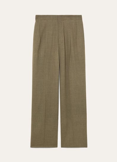 JOETSU TROUSERS HOPSACK WOOL