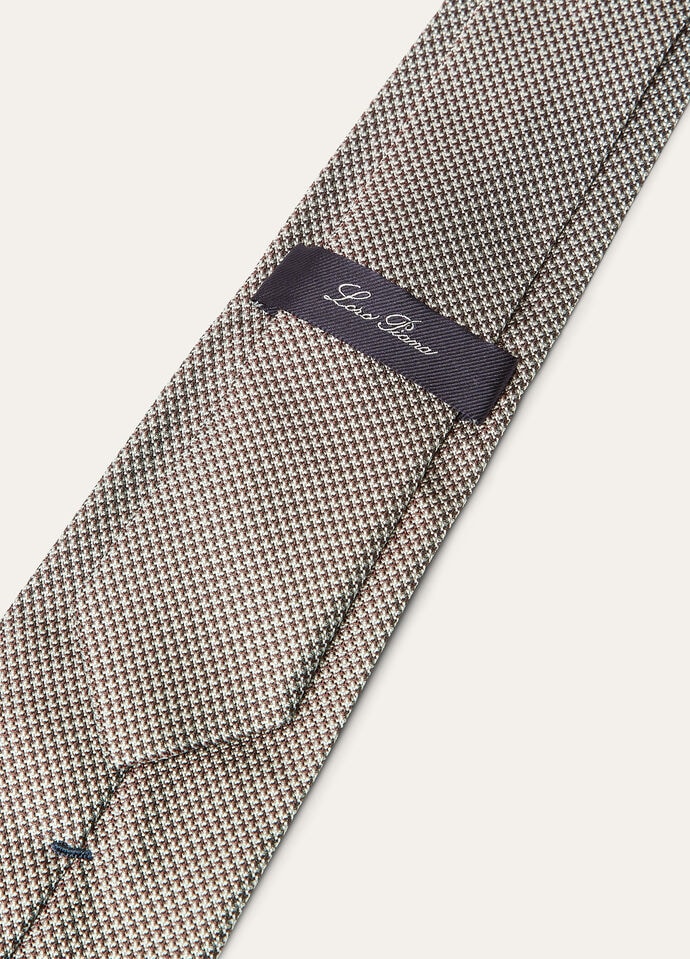 YALE PIED DE POULE TIE 8 SILK_FAP3216_J1VW_NR_3