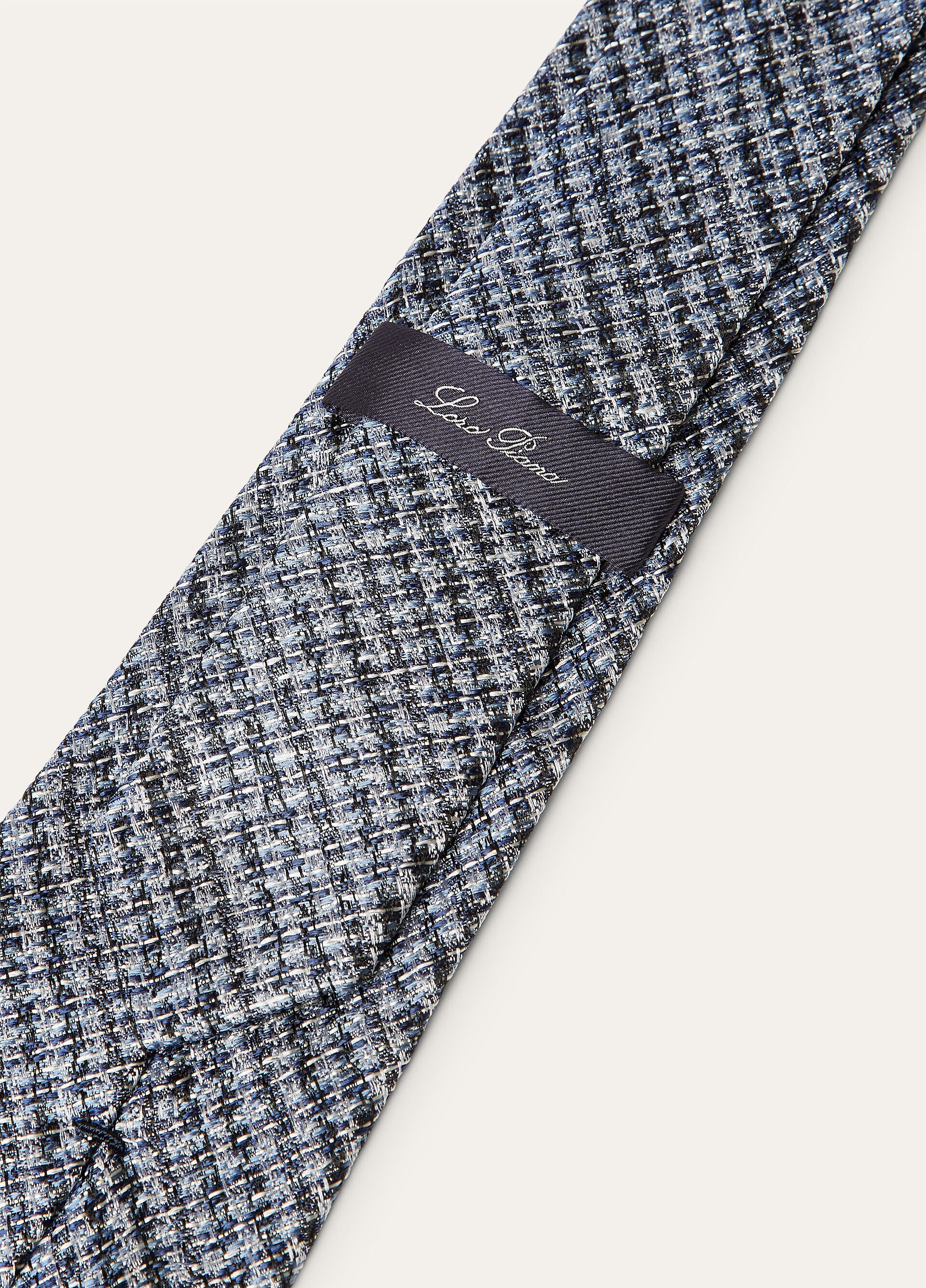 YALE TARTAN TIE 8 SILK