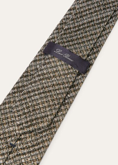 YALE TARTAN TIE 8 SILK