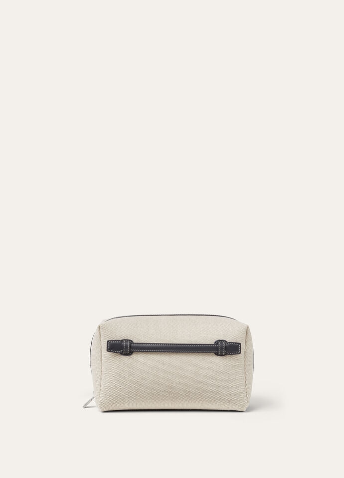 EXTRA TRAVEL POUCH MEDIUM NTRL CNVS/RNDD LTHER_FAP3258_B4MI_NR_1