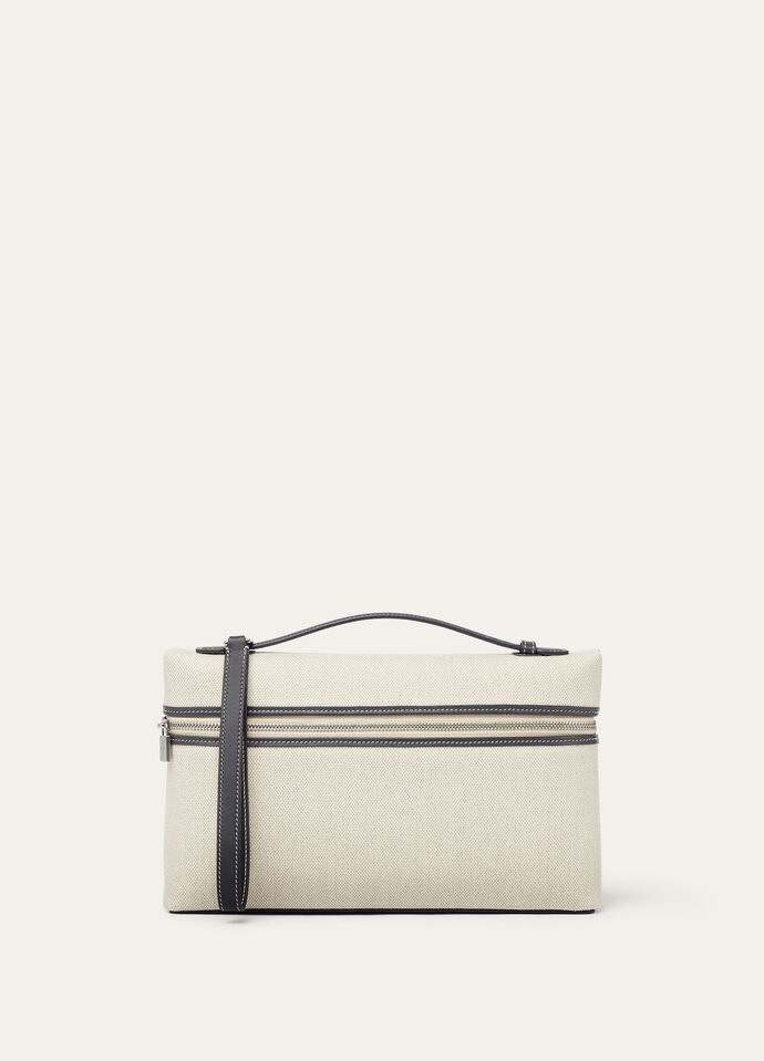 EXTRA POUCH L29 NATURAL CANVAS/ROUNDED LEATHER_FAP3262_B4MI_NR_2