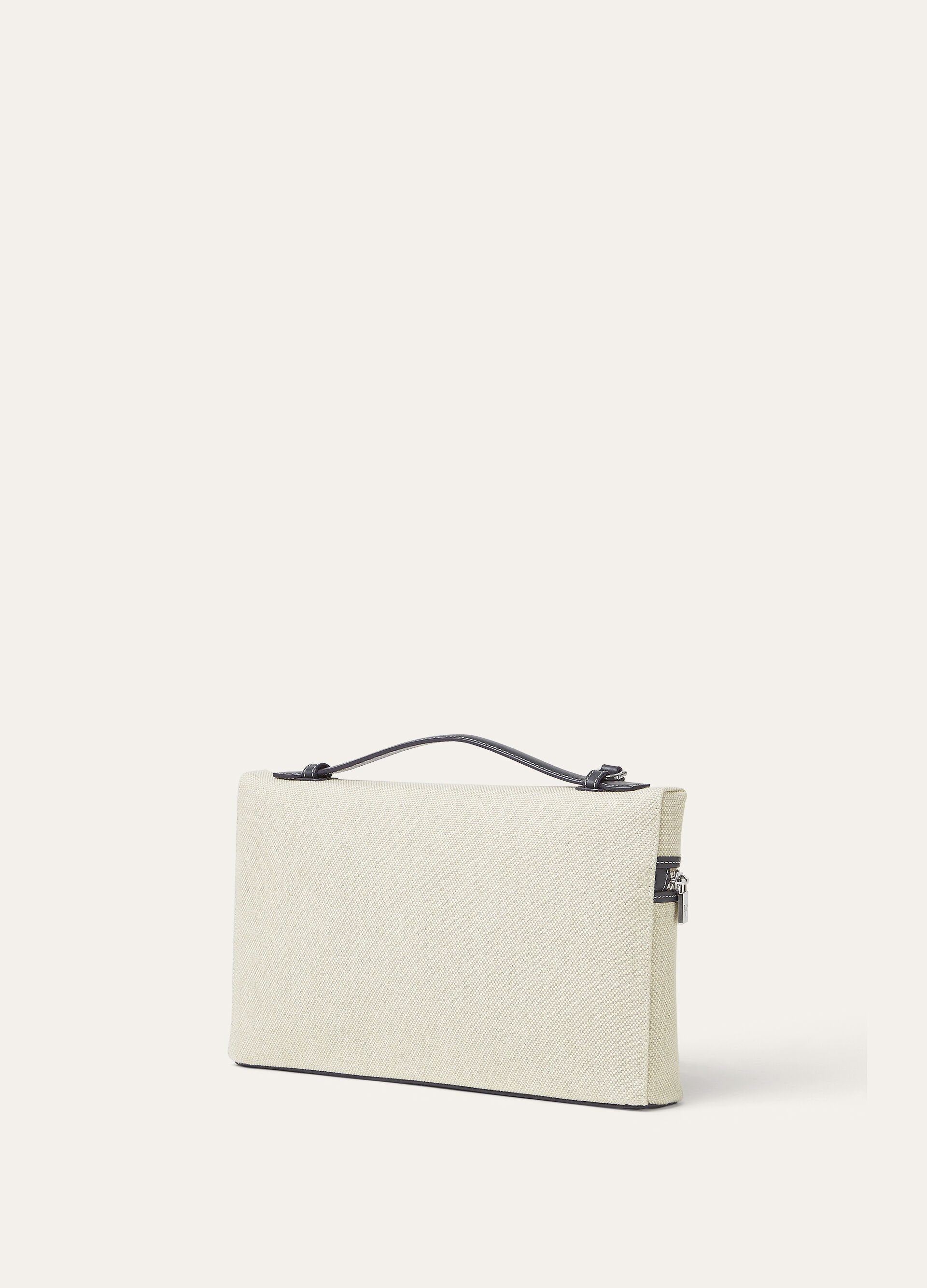 EXTRA POUCH L29 NATURAL CANVAS/ROUNDED LEATHER