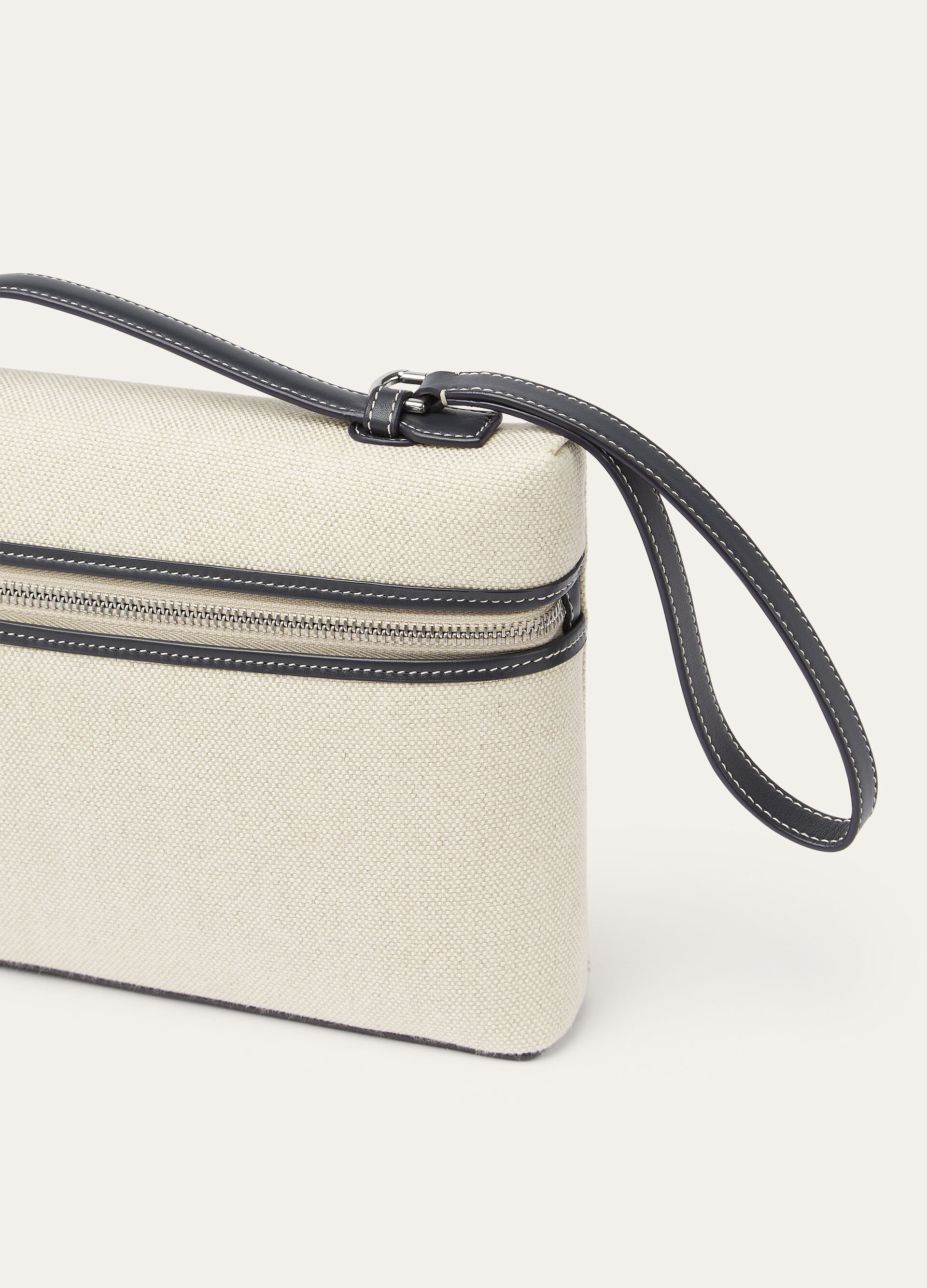 EXTRA POUCH L29 NATURAL CANVAS/ROUNDED LEATHER