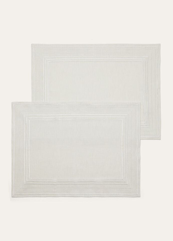 SET PLACEMAT EMBROIDERED SUITCASE STRIPE 2 PAX_FAP3269_B4ER_NR_1