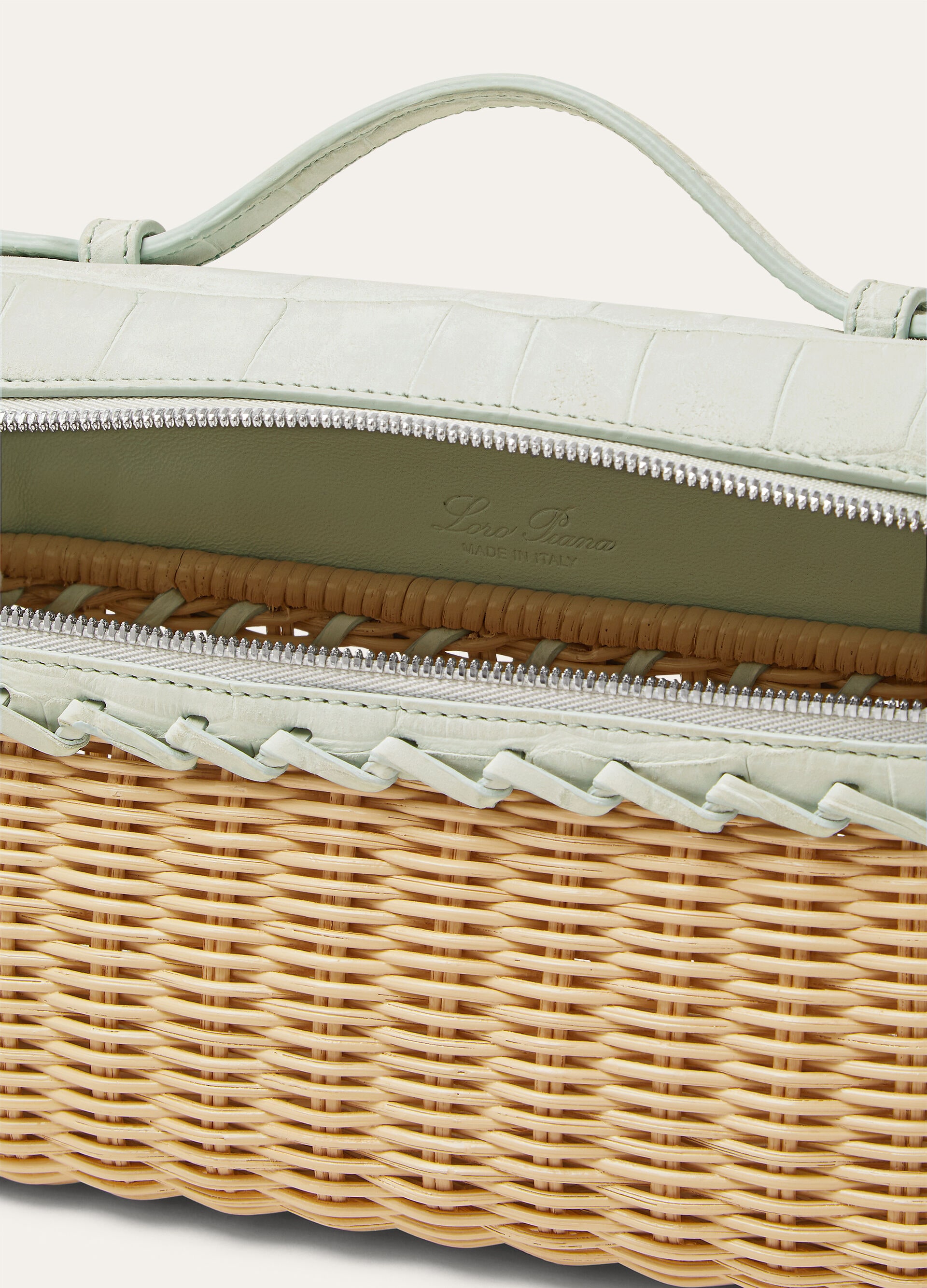 EXTRA POCKET L19 EW WICKER/NUBUCK ALLIGATOR