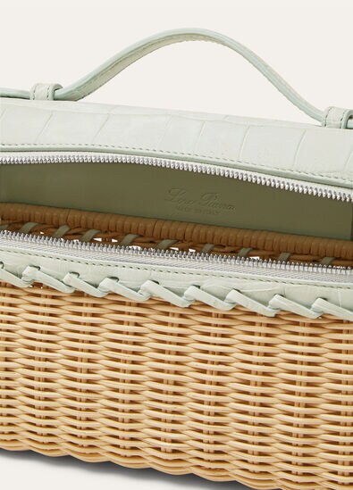 EXTRA POCKET L19 EW WICKER/NUBUCK ALLIGATOR