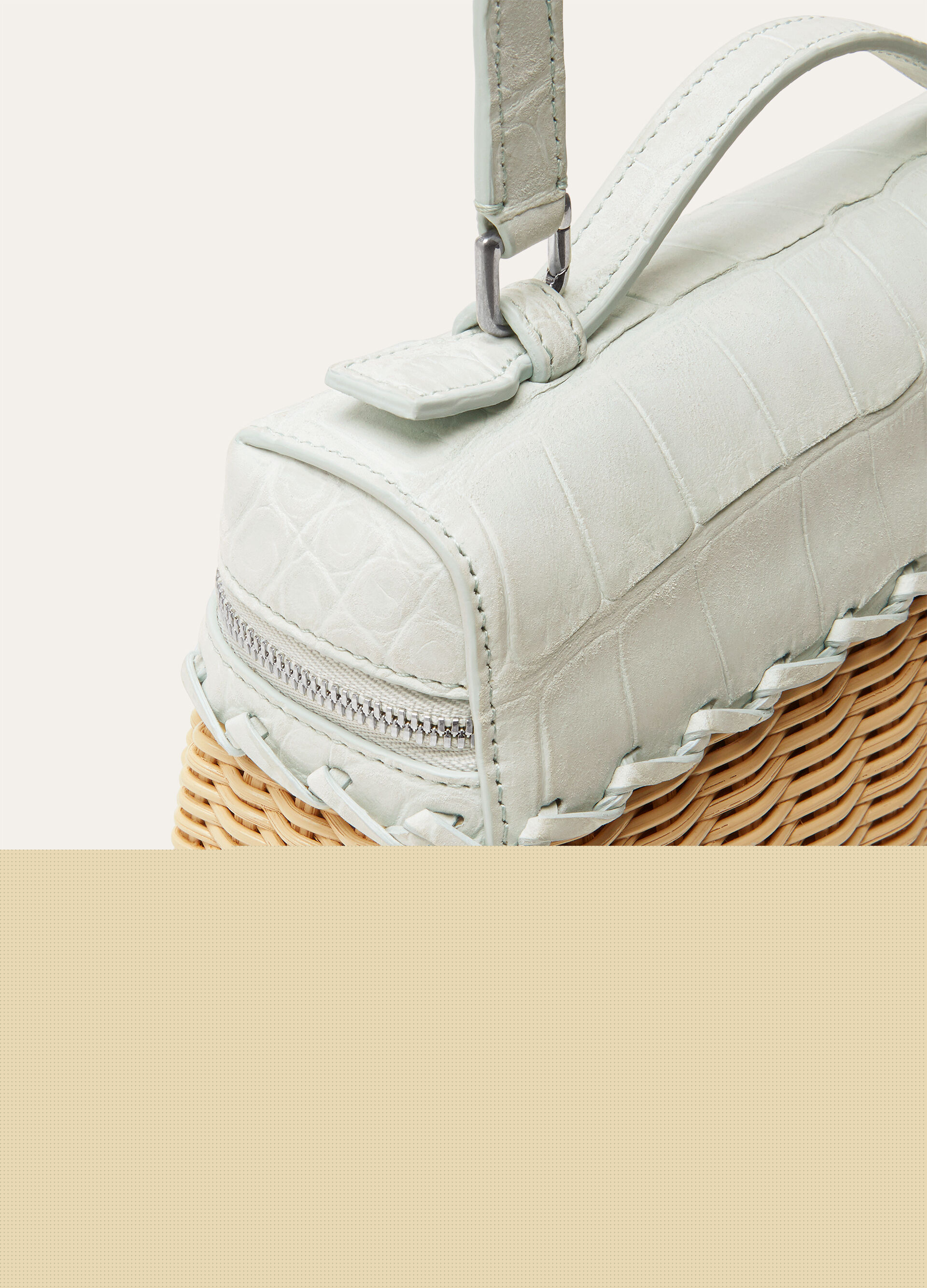 EXTRA POCKET L19 EW WICKER/NUBUCK ALLIGATOR