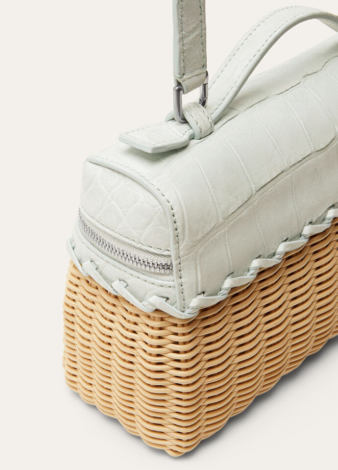 EXTRA POCKET L19 EW WICKER/NUBUCK ALLIGATOR_FAP3273_B4XE_NR_6