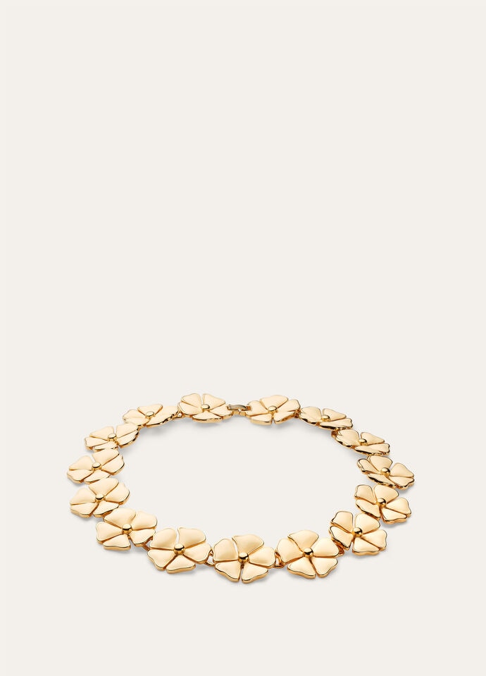 BLOOMING LINEN FLOWER NECKLACE BRASS/ENAMEL_FAP3285_108X_NR_2