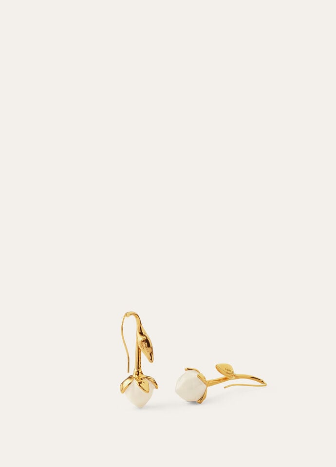 LINEN FLOWER BUD EARRINGS BRASS/ENAMEL_FAP3287_108X_NR_2