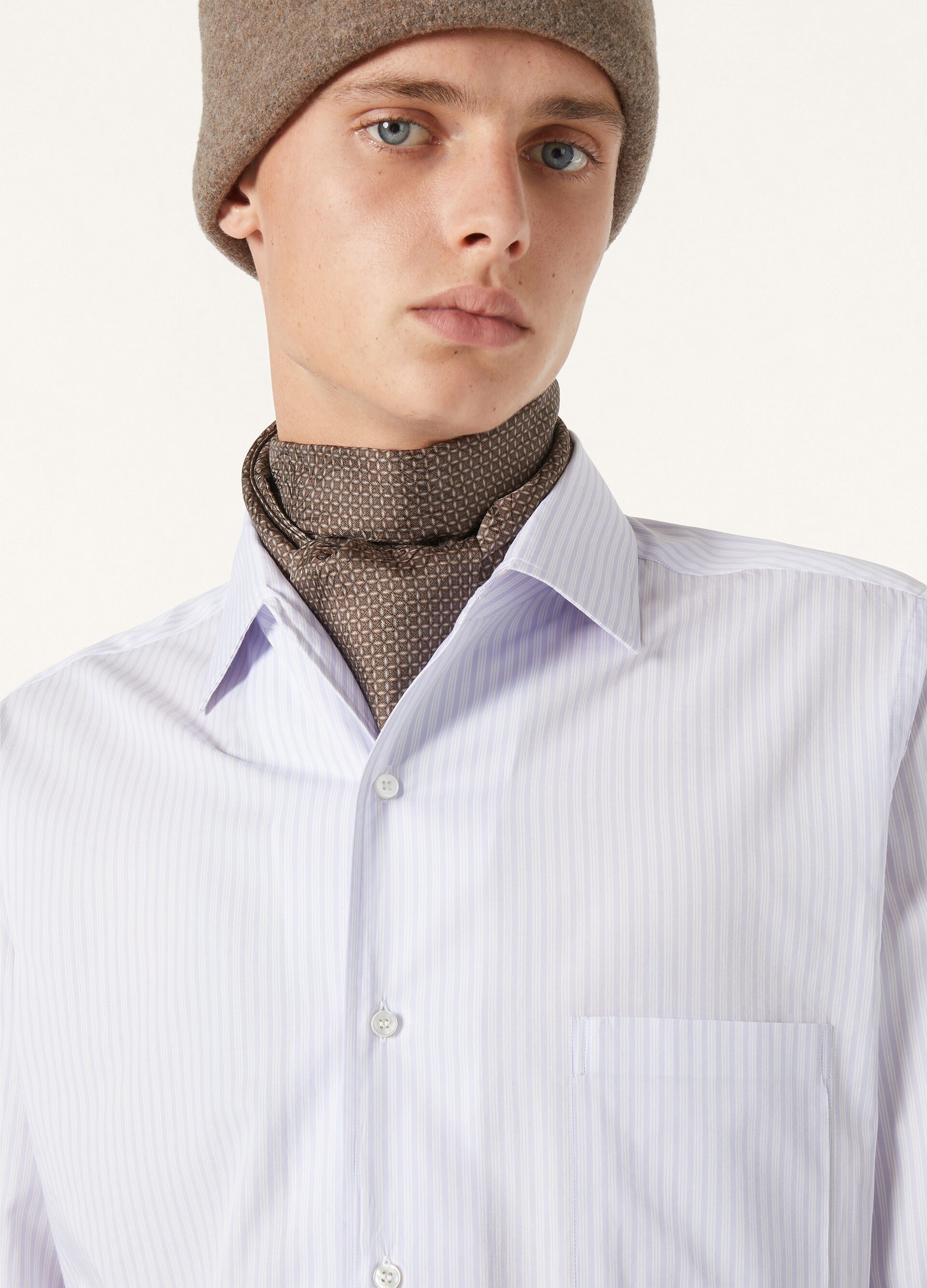 ANDRE' SHIRT PALE SUMMER STRIPE