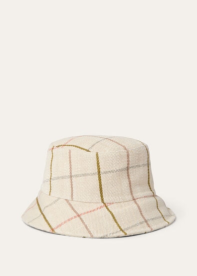 SONNIE BUCKET BELT LINEN JACQUARD