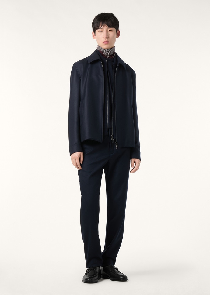 LEISURE CITY TROUSERS GOK FLANNEL_FAP3357_W000_1