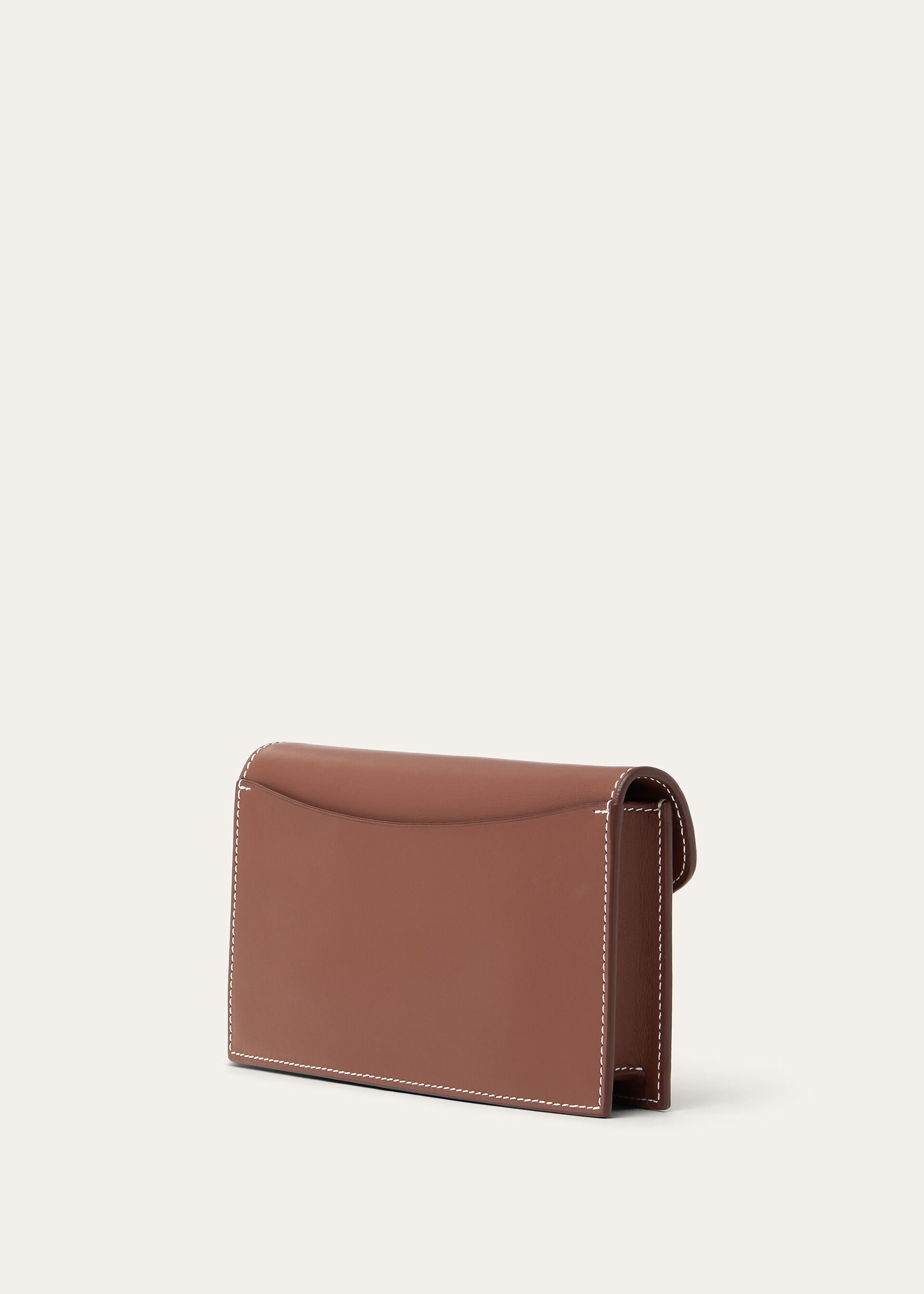 EXTRA POCHETTE ROUNDED LEATHER