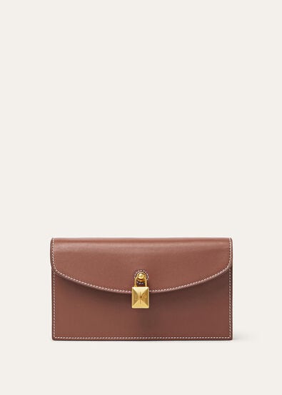 EXTRA POCHETTE ROUNDED LEATHER