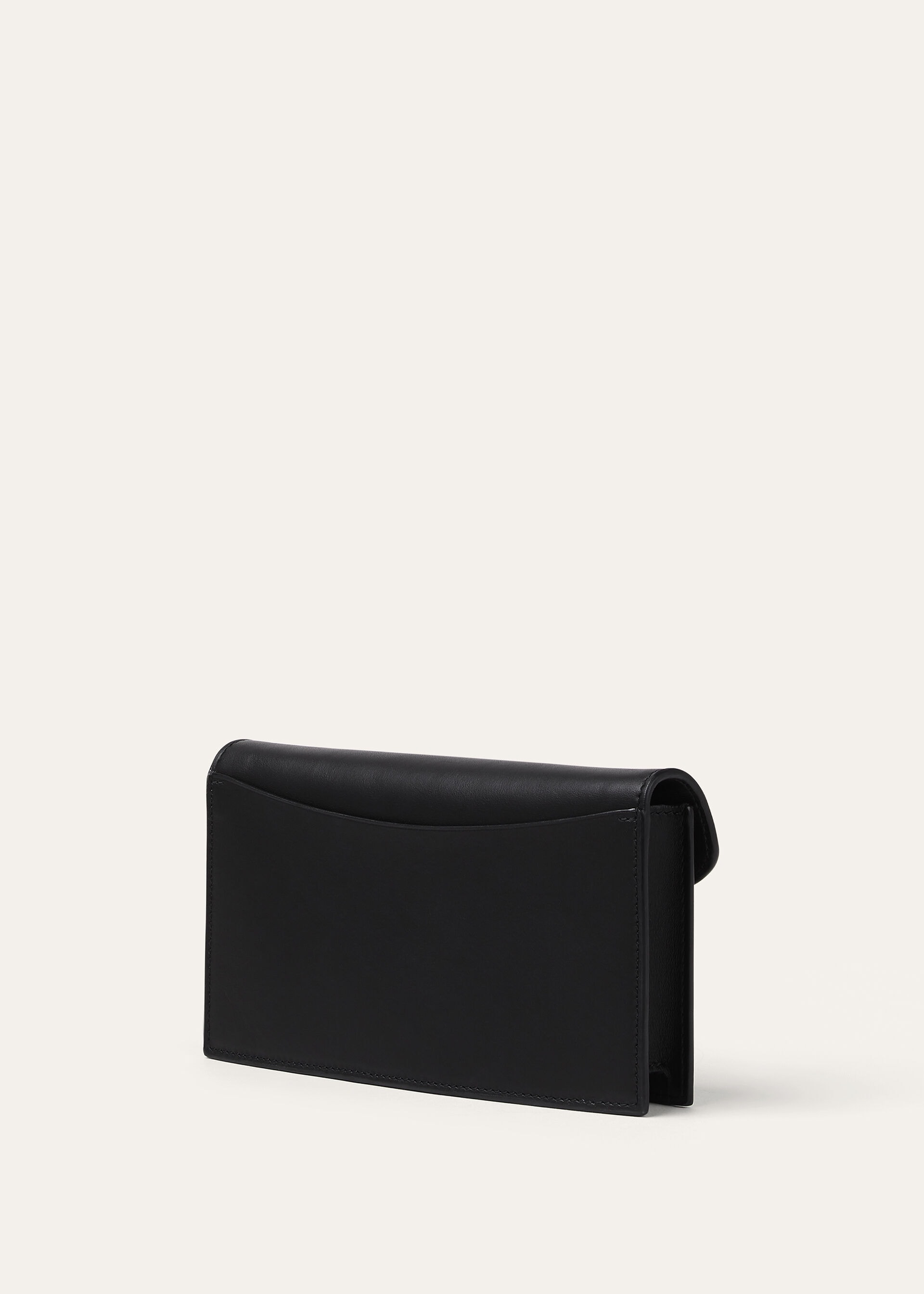 EXTRA POCHETTE ROUNDED LEATHER