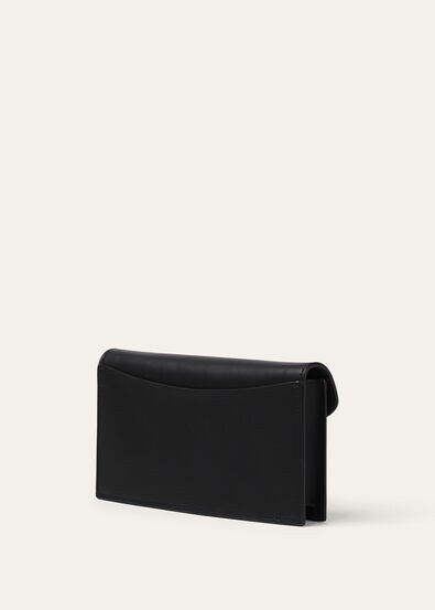 EXTRA POCHETTE ROUNDED LEATHER