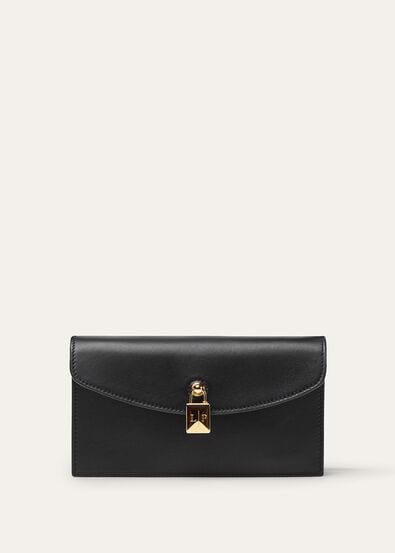 EXTRA POCHETTE ROUNDED LEATHER