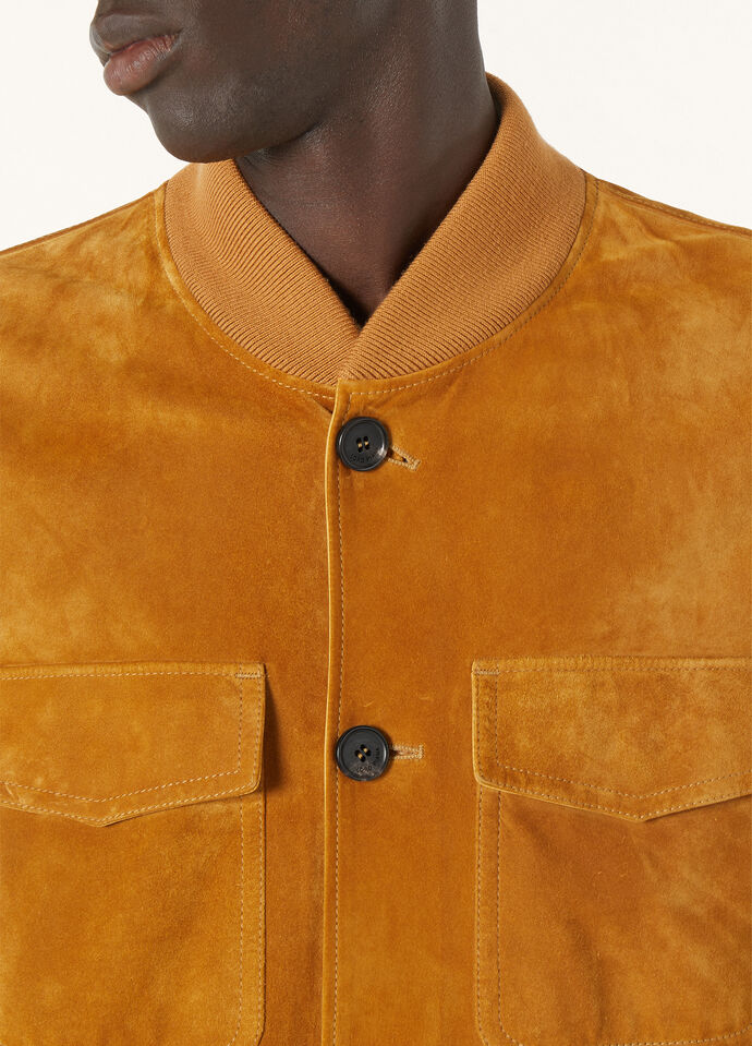 KIKU BOMBER SMOOTH SUEDE_FAP3432_2881_2