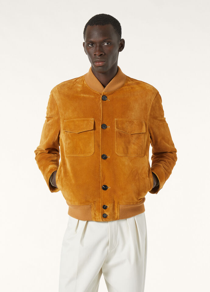 KIKU BOMBER SMOOTH SUEDE_FAP3432_2881_3