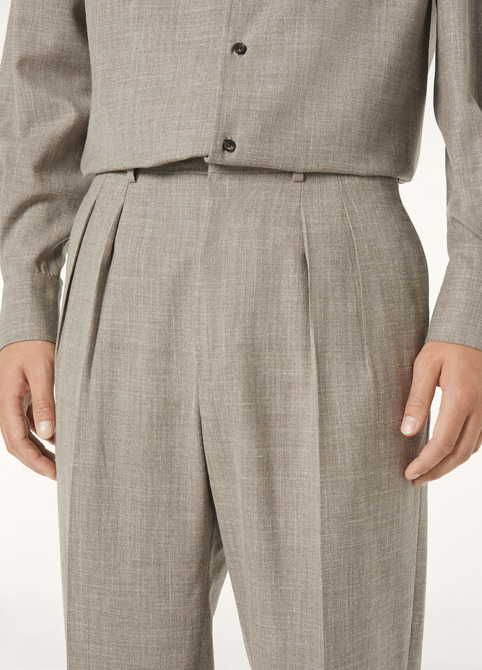 RUBEN TROUSERS PECORA NERA LINEN SILK_FAP3451_H0WC_2