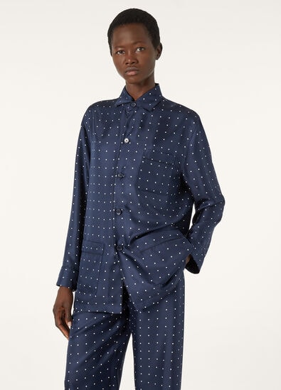 LIAN SHIRT SILK POIS