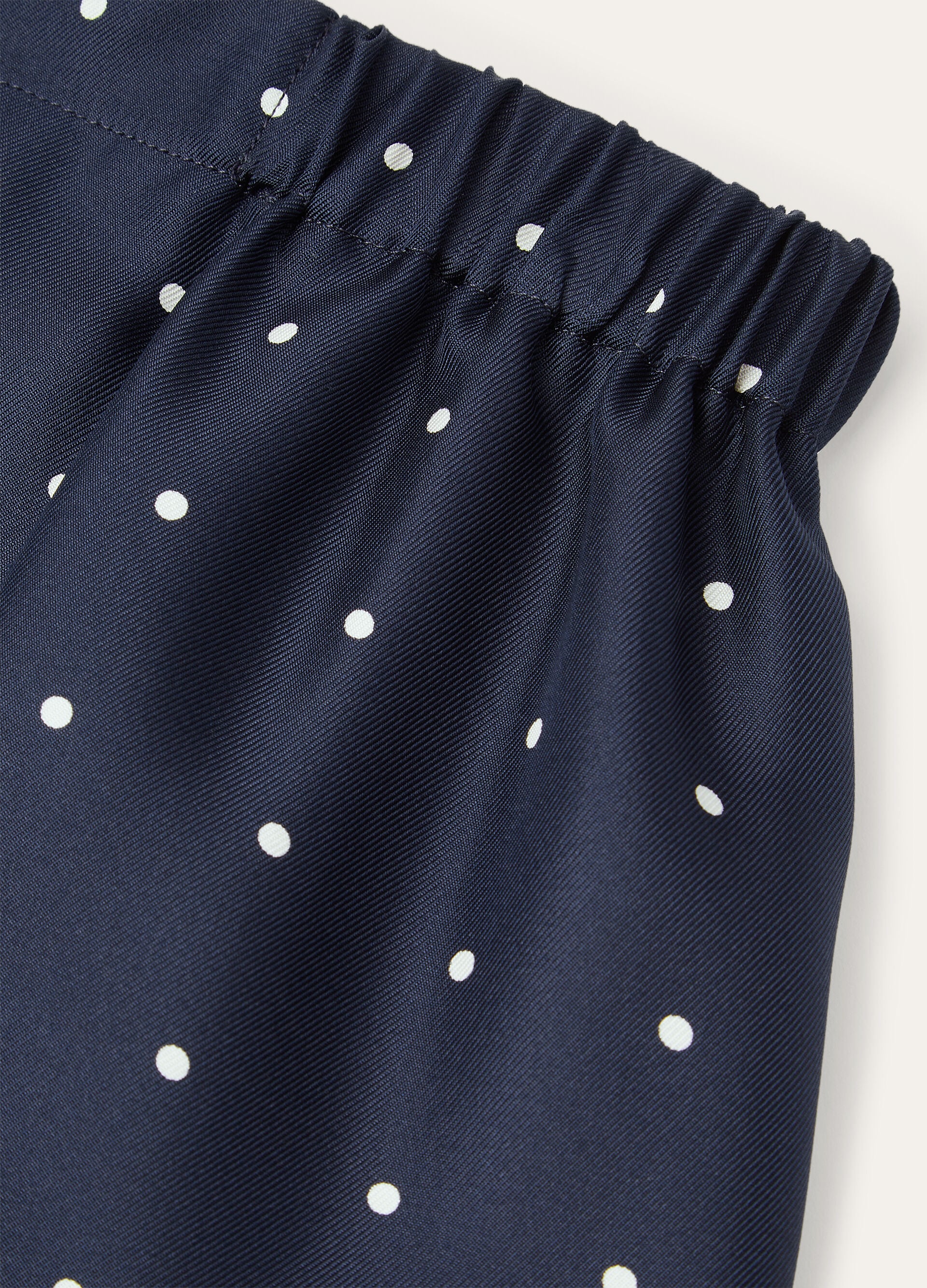 BRITTON TROUSERS SILK POIS