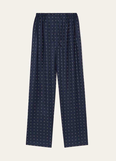 BRITTON TROUSERS SILK POIS