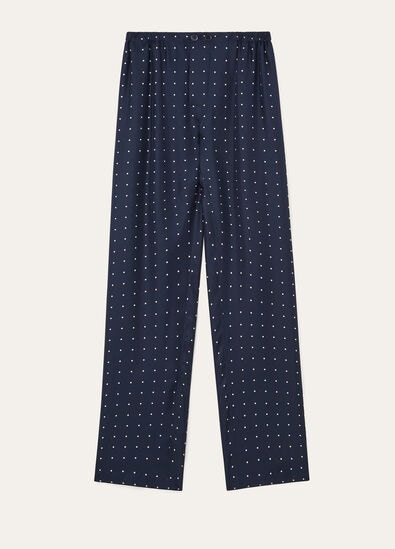 BRITTON TROUSERS SILK POIS