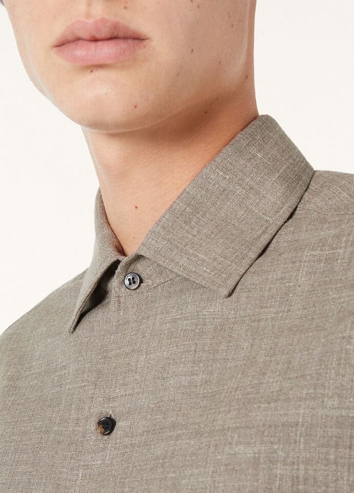 ANDRE' SHIRT PECORA NERA LINEN SILK_FAP3486_H0WC_2