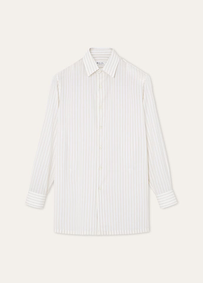 FILIPPO SQUARE SHIRT LIGHTEST WOOL STRIPE_FAP3509_F6NM_1